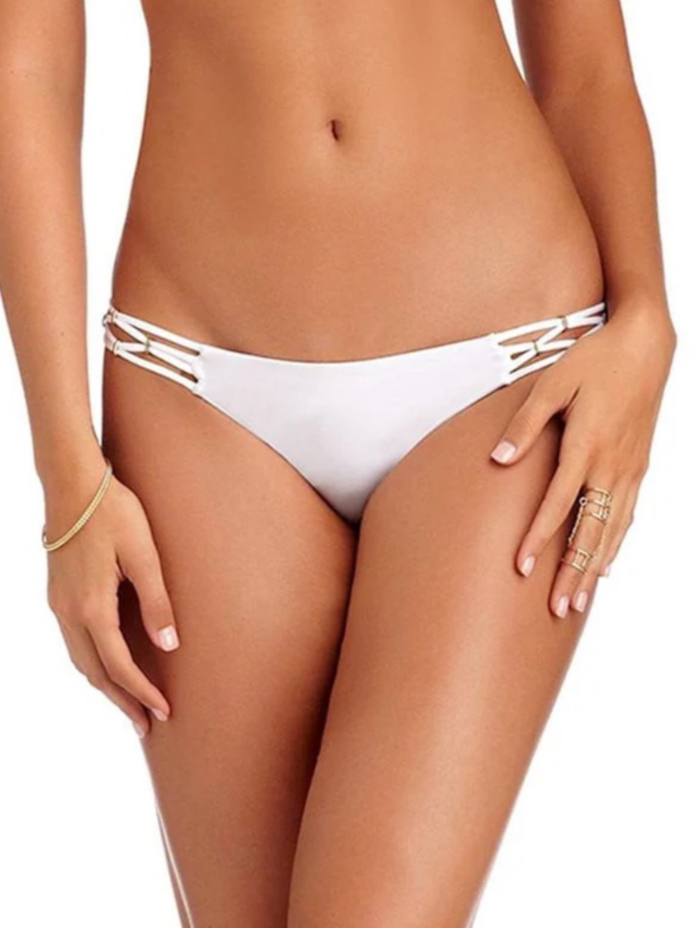 Vitamin A Amber Strappy Sides Bikini Bottom